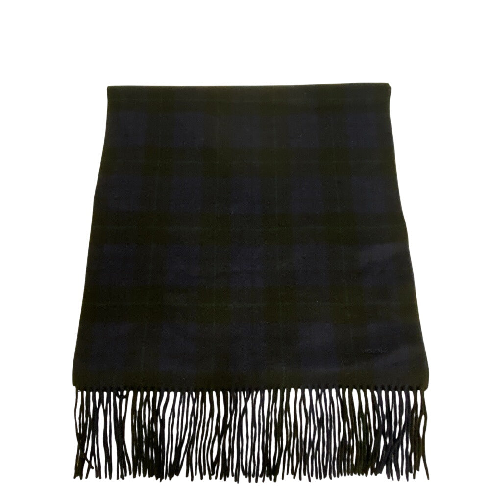 HERMES Scarf cashmere Navy