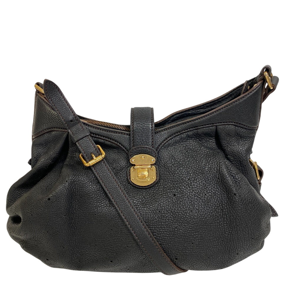 LOUIS VUITTON Shoulder Bag M95660 leather Noir Monogram Mahina XS Mahina XS Shoulder Bag