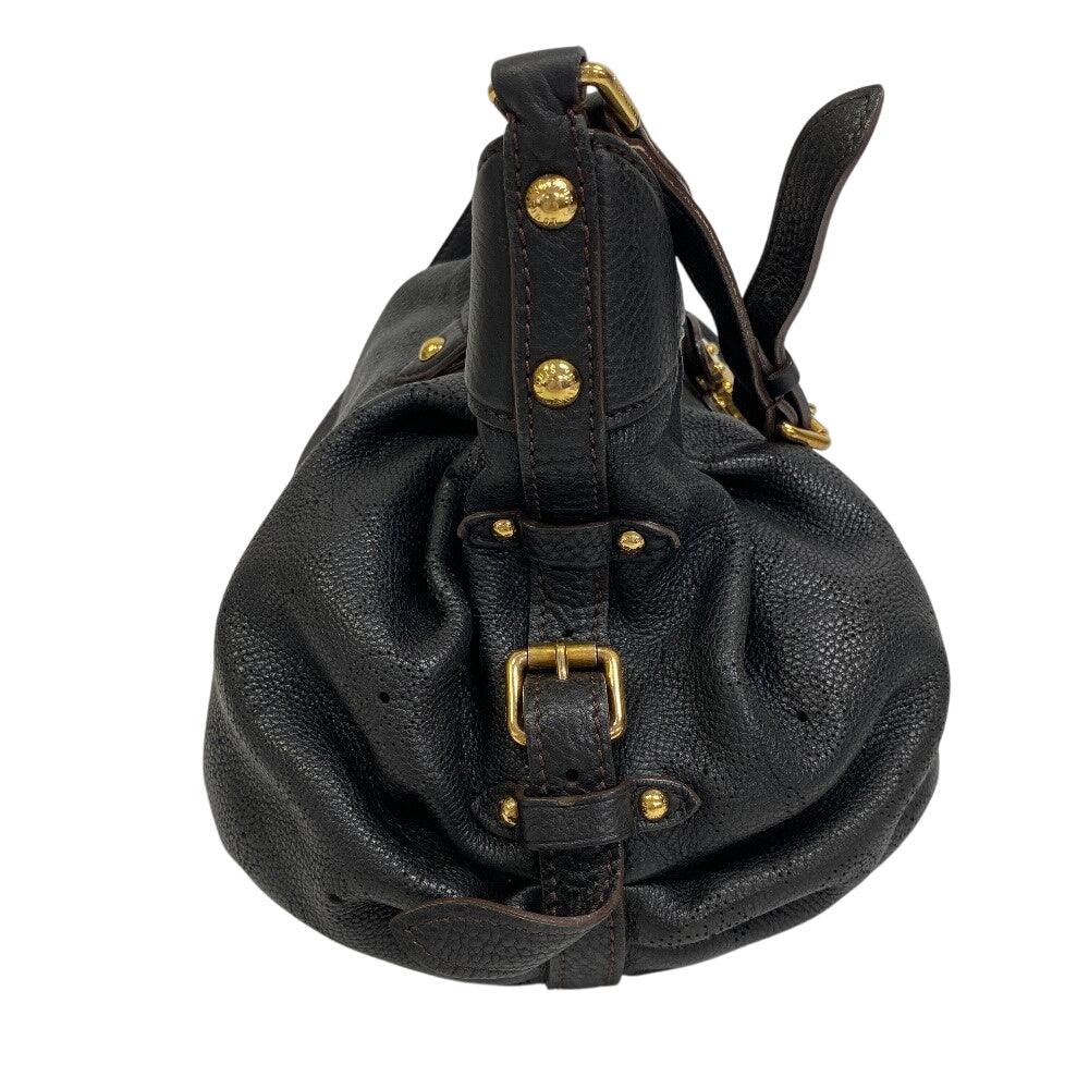 LOUIS VUITTON Shoulder Bag M95660 leather Noir Monogram Mahina XS Mahina XS Shoulder Bag