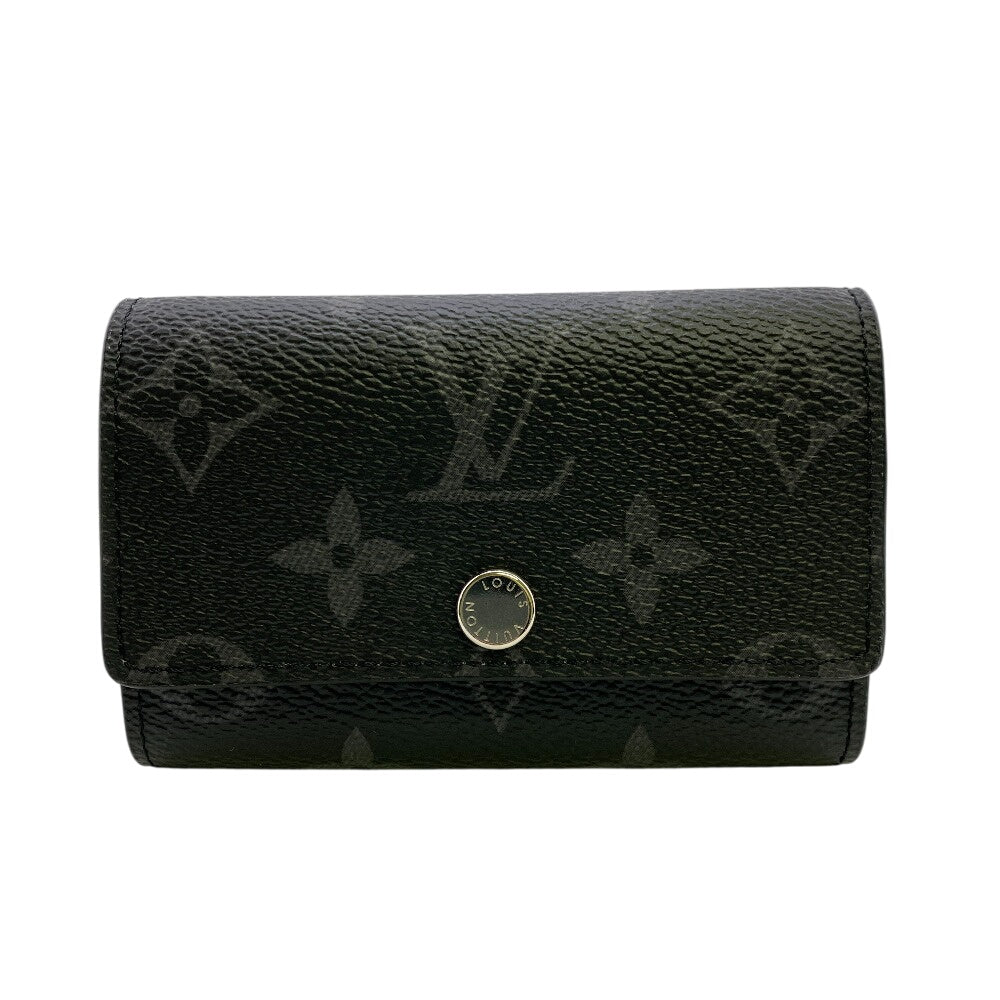 LOUIS VUITTON Key case Key holder  M82603 Monogram Eclipse black Monogram Multicles6