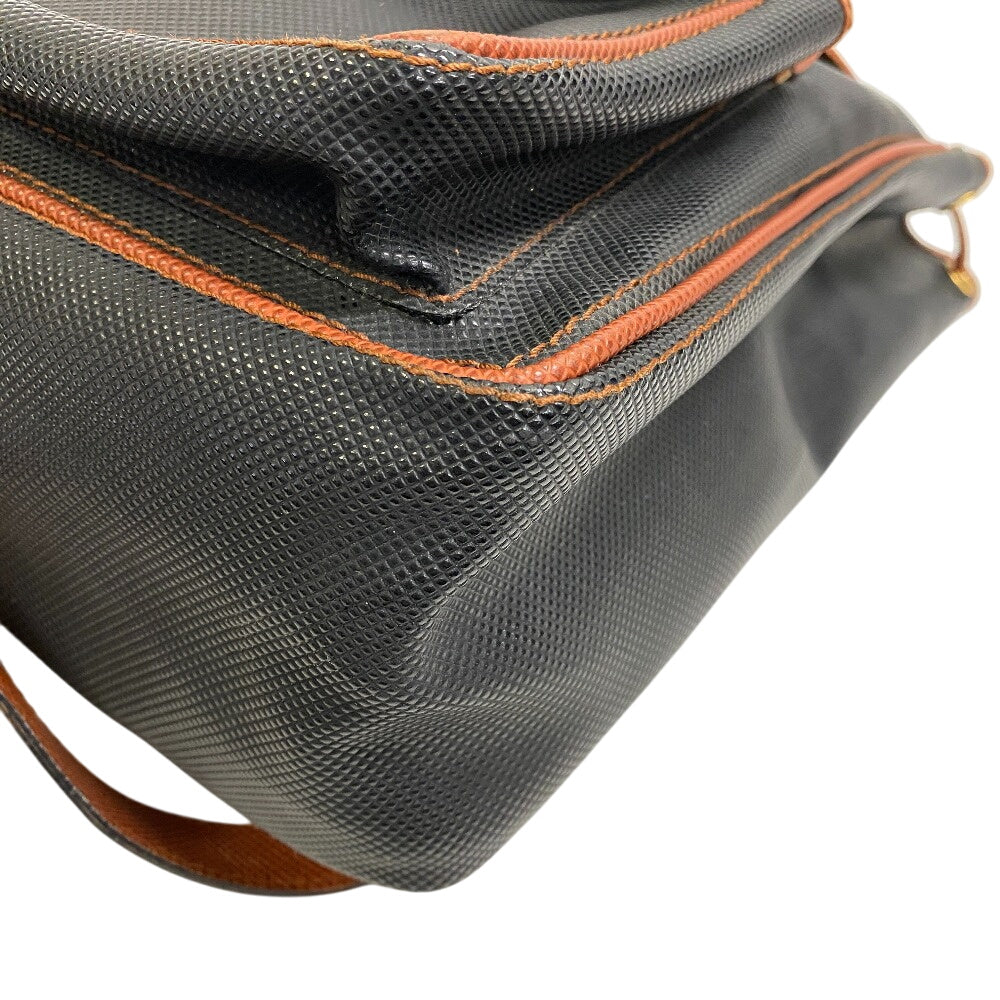 BOTTEGAVENETA Backpack Leather, PVC Navy Marco Polo
