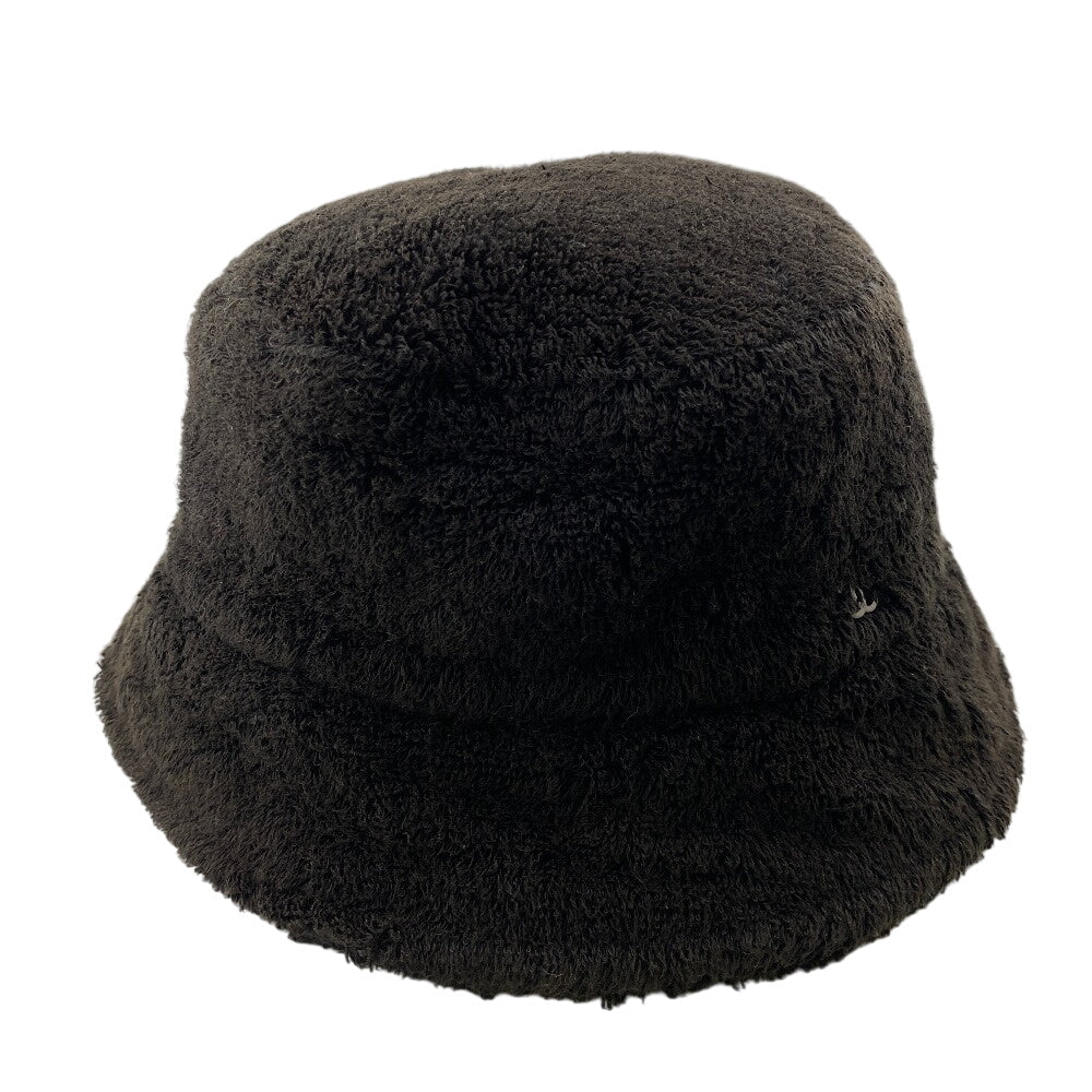 CHANEL hat cotton black COCO Mark S