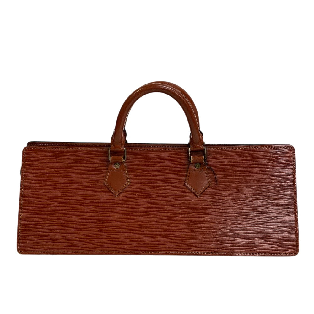 LOUIS VUITTON Handbag M52093 Epi Leather Brown Epi Sac tri-angle