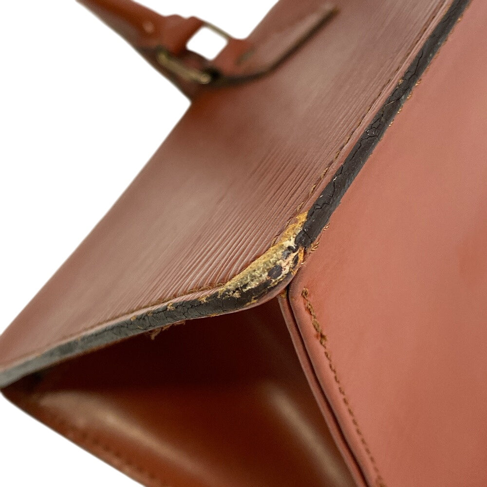 LOUIS VUITTON Handbag M52093 Epi Leather Brown Epi Sac tri-angle