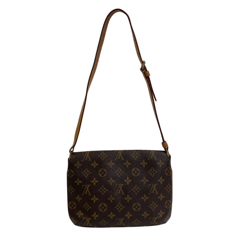 LOUIS VUITTON Shoulder Bag M51257 leather Brown Monogram Musette Tango