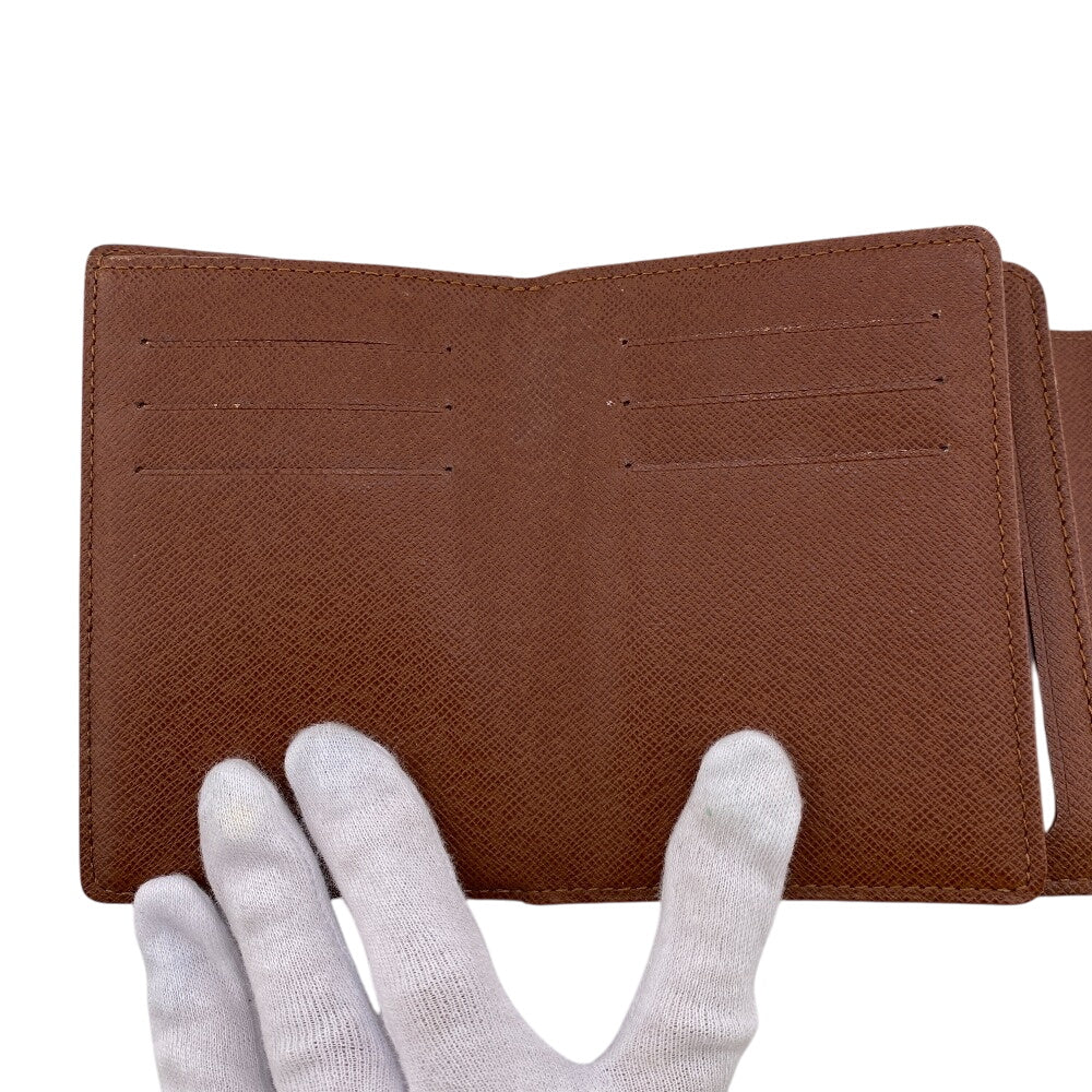 LOUIS VUITTON Tri-fold wallet M58013 leather Brown Monogram Portefeuille Koala