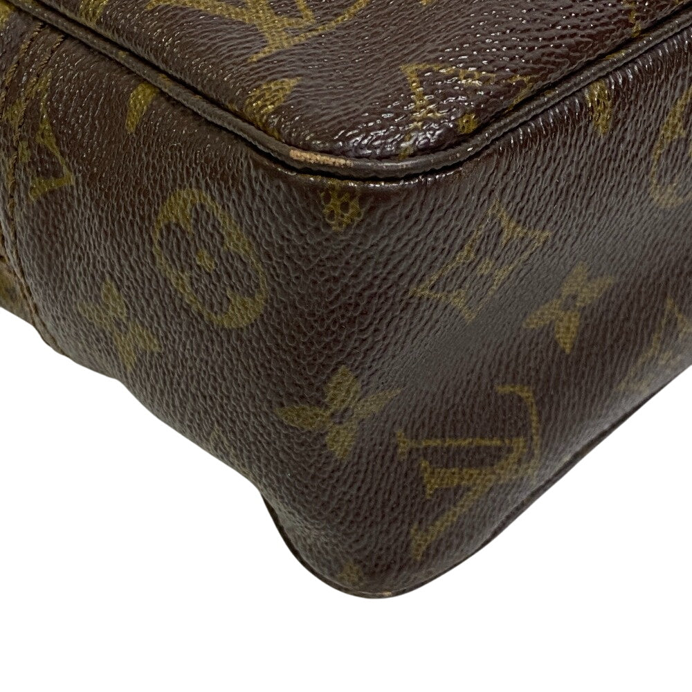 LOUIS VUITTON business bag M47522 leather Brown Monogram Truth Cracking Ty 28