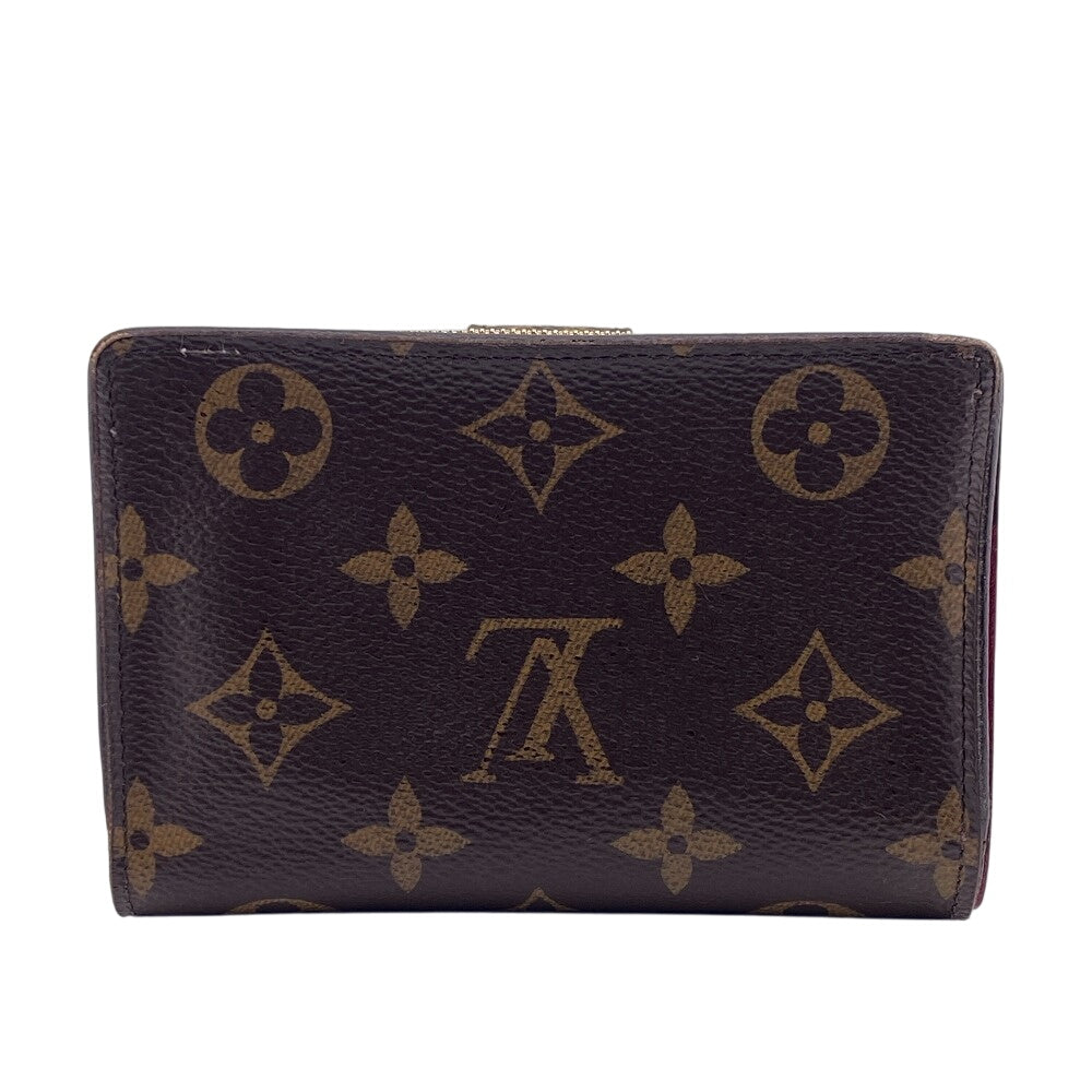 LOUIS VUITTON Bifold Wallet M69433 leather Brown Monogram Portefeuille Juliet