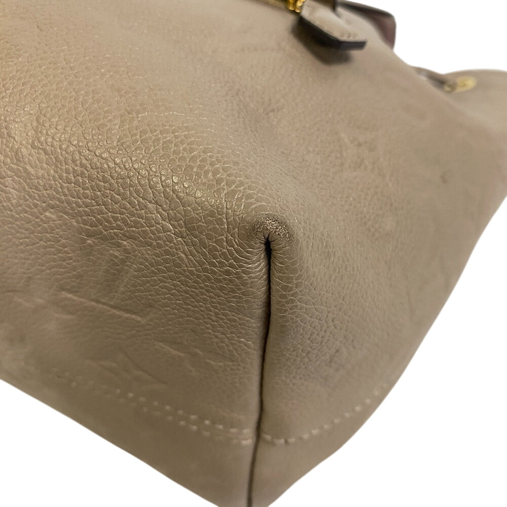 LOUIS VUITTON Backpack M45410 Monogram, Leather beige Monogram Amplat MontsourisPM