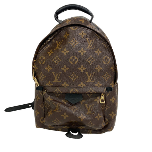 LOUIS VUITTON Backpack M41560 leather Brown Monogram Palm Springs PM Backpack