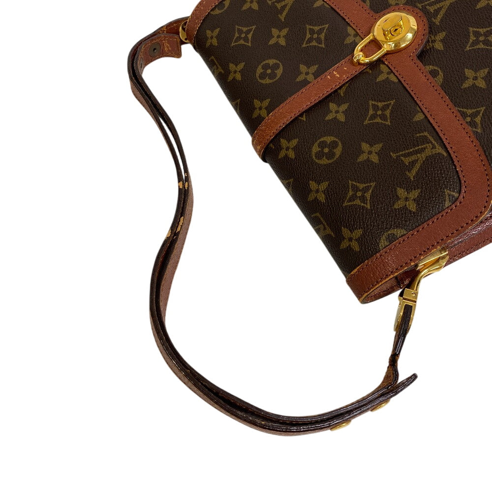 LOUIS VUITTON Handbag Ð51414 leather Brown Monogram LV Sac Vendome