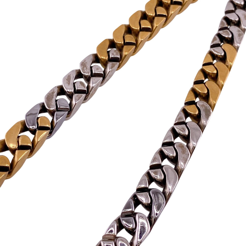 LOUIS VUITTON Necklace MP2773 Metal, Rhinestone gold Collier Chain Links Patches Strass