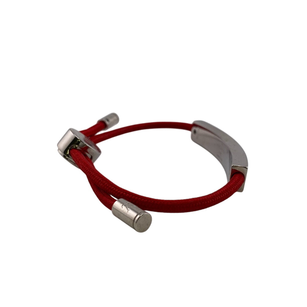 LOUIS VUITTON bracelet M67418 Metal, Nylon Red Brasserie LV Space