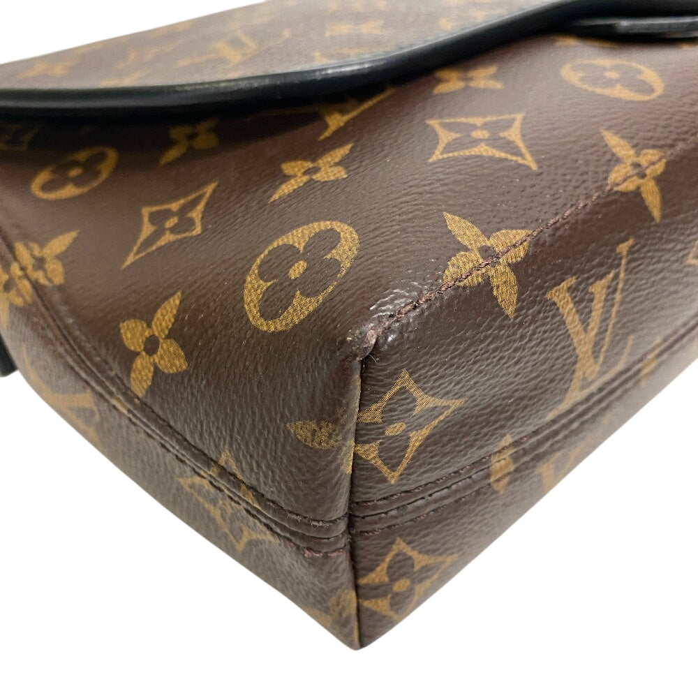 LOUIS VUITTON Shoulder Bag ï¼­45557 leather Brown Monogram Magnetic messenger