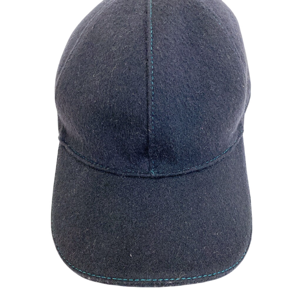 GUCCI cap wool black Sherry Line Interlocking G XL60