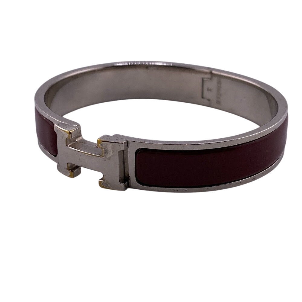 HERMES Bangle metal Red clicH fans clicclacPM