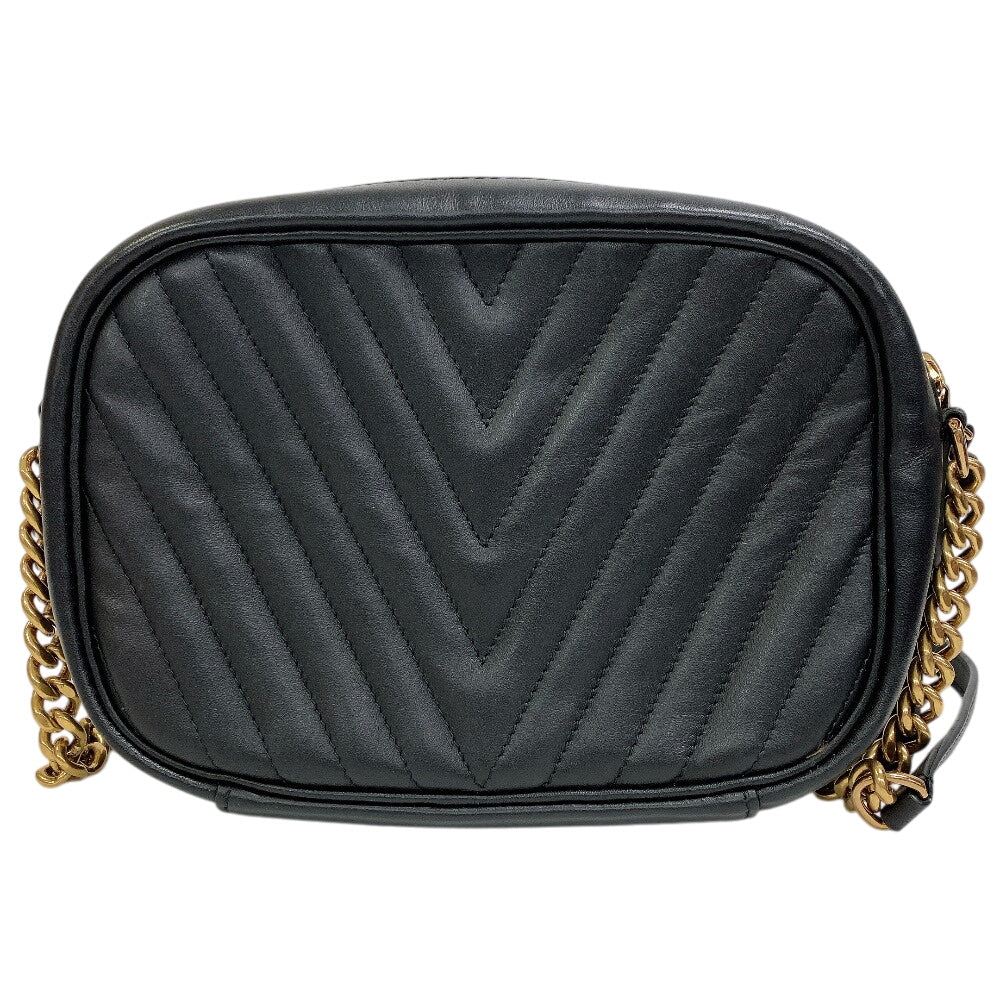 LOUIS VUITTON Shoulder Bag M53682 leather black New Wave New camera bag