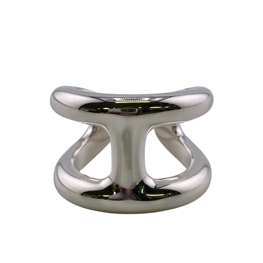 HERMES Ring Silver925 Silver Ozmoz GM 53