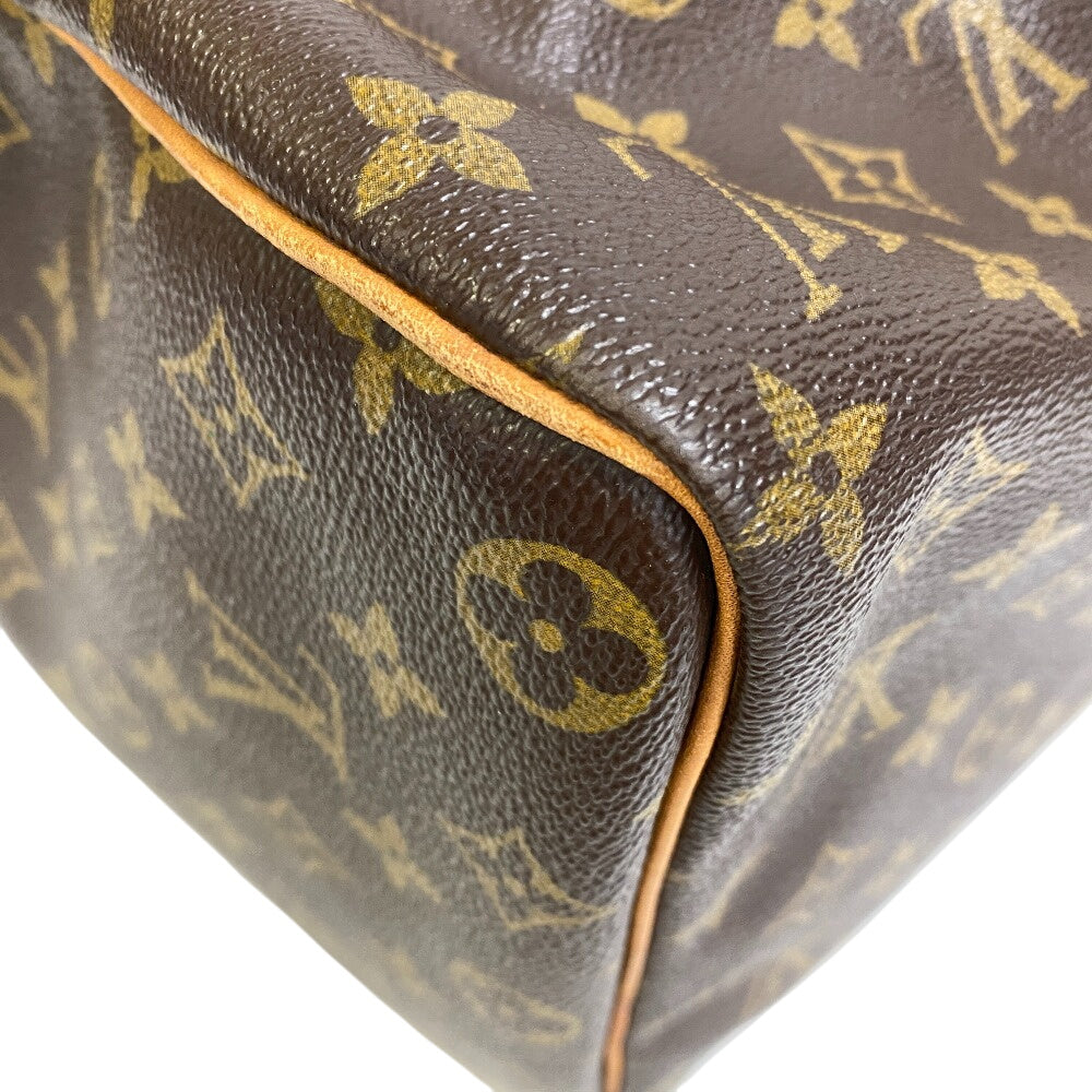 LOUIS VUITTON Boston Duffel bag M41428 Monogram, Leather Brown Monogram Pattern Keepall 45