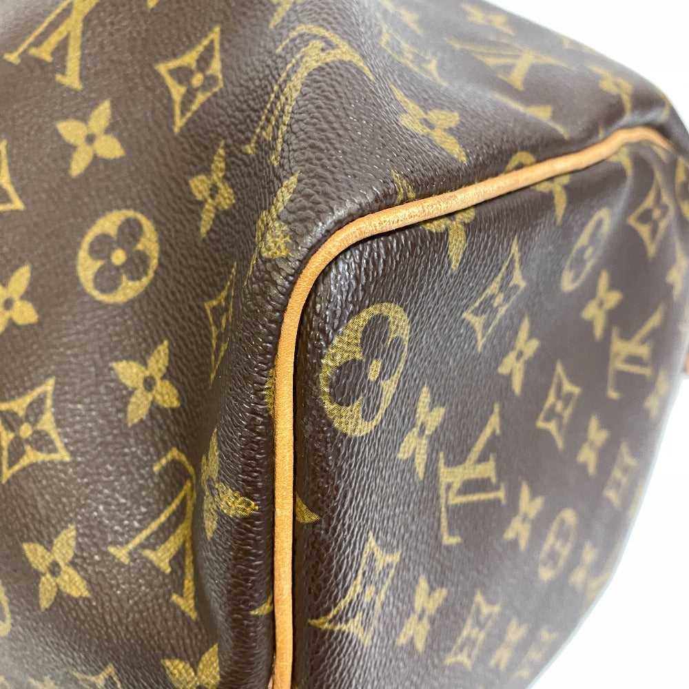 LOUIS VUITTON Boston Duffel bag M41428 Monogram, Leather Brown Monogram Pattern Keepall 45
