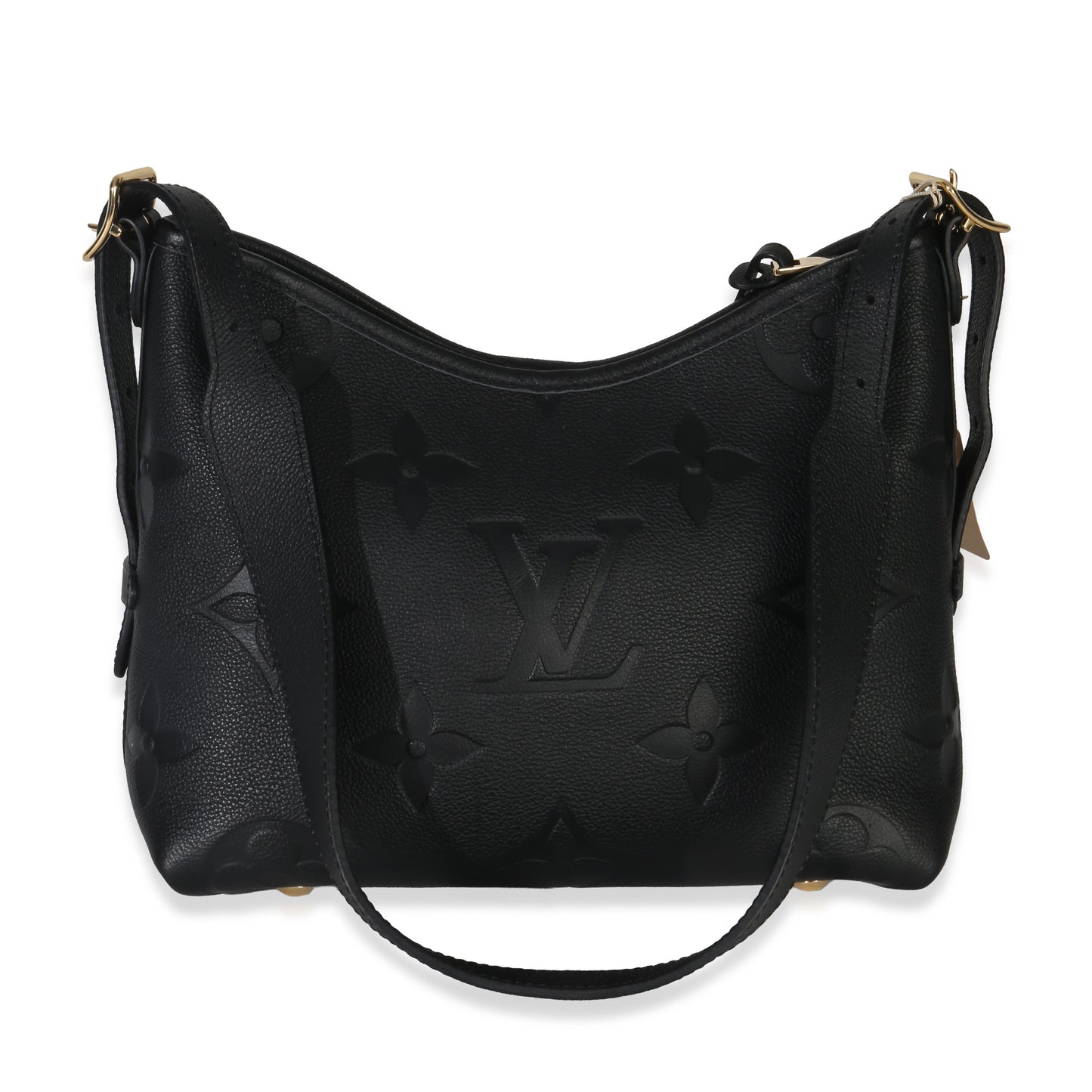 Louis Vuitton Black Giant Monogram Empreinte Carryall PM