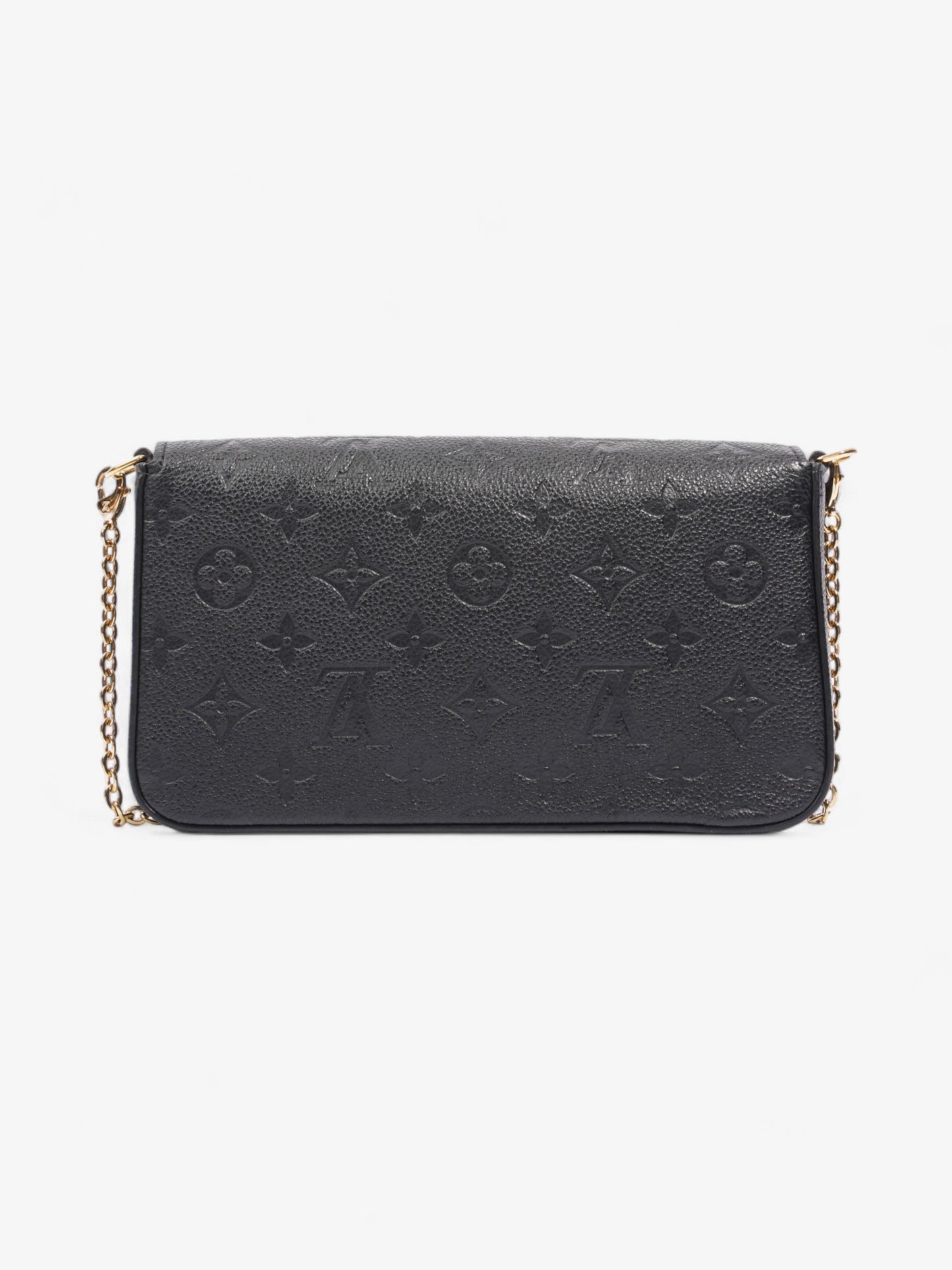 Louis Vuitton Pochette Felicie  Black Empreinte Leather