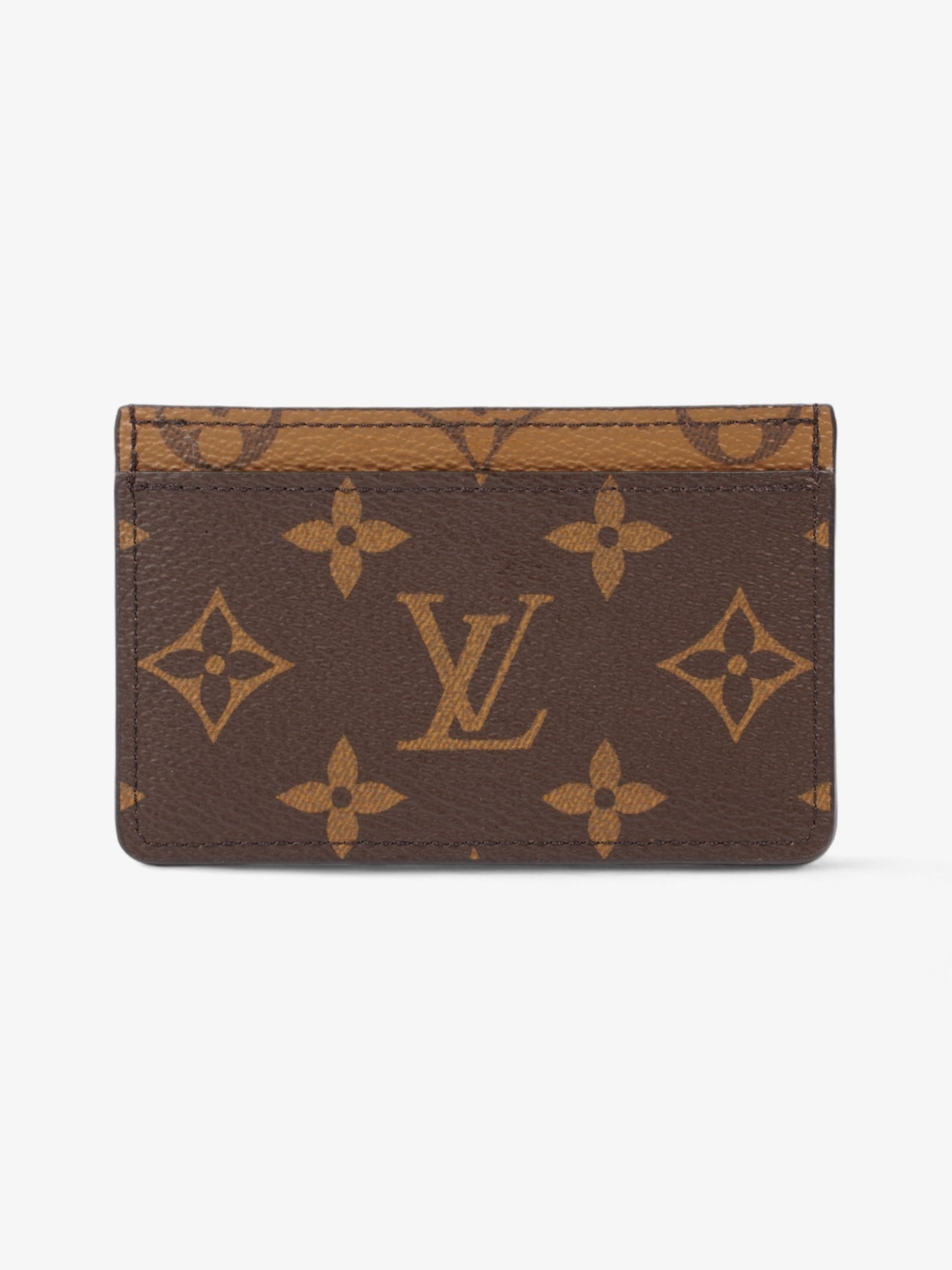 Louis Vuitton Card holder Reverse Monogram Coated Canvas