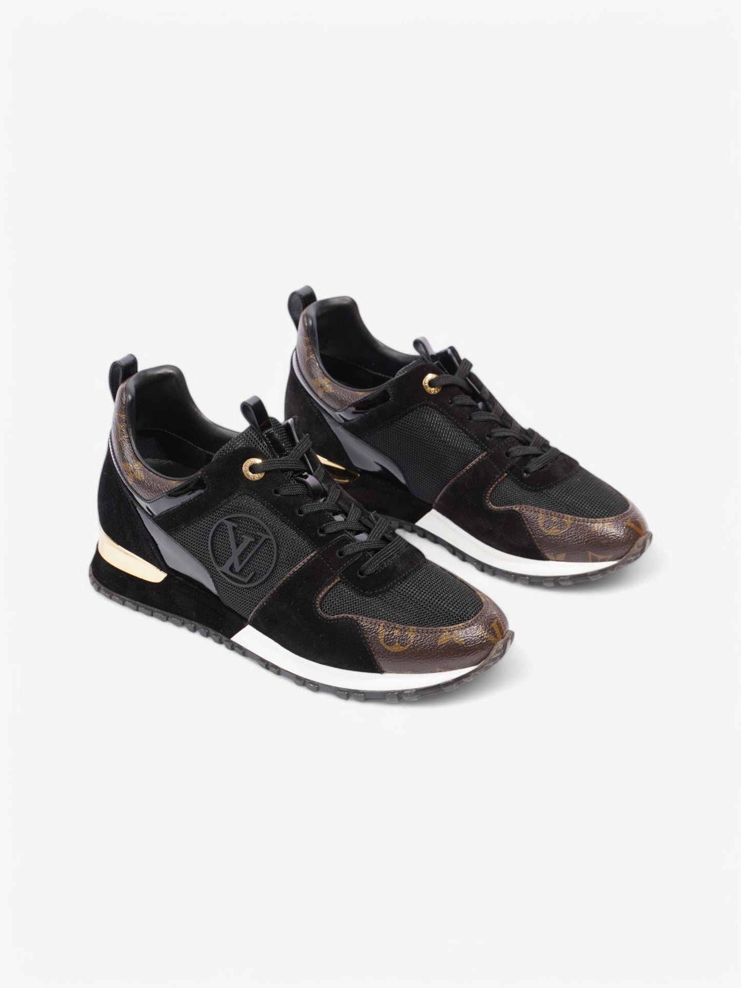 Louis Vuitton Run Away Black / Monogram Mesh EU 39 UK 6