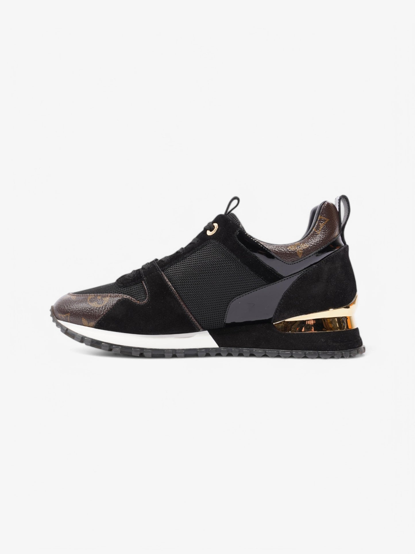 Louis Vuitton Run Away Black / Monogram Mesh EU 39 UK 6