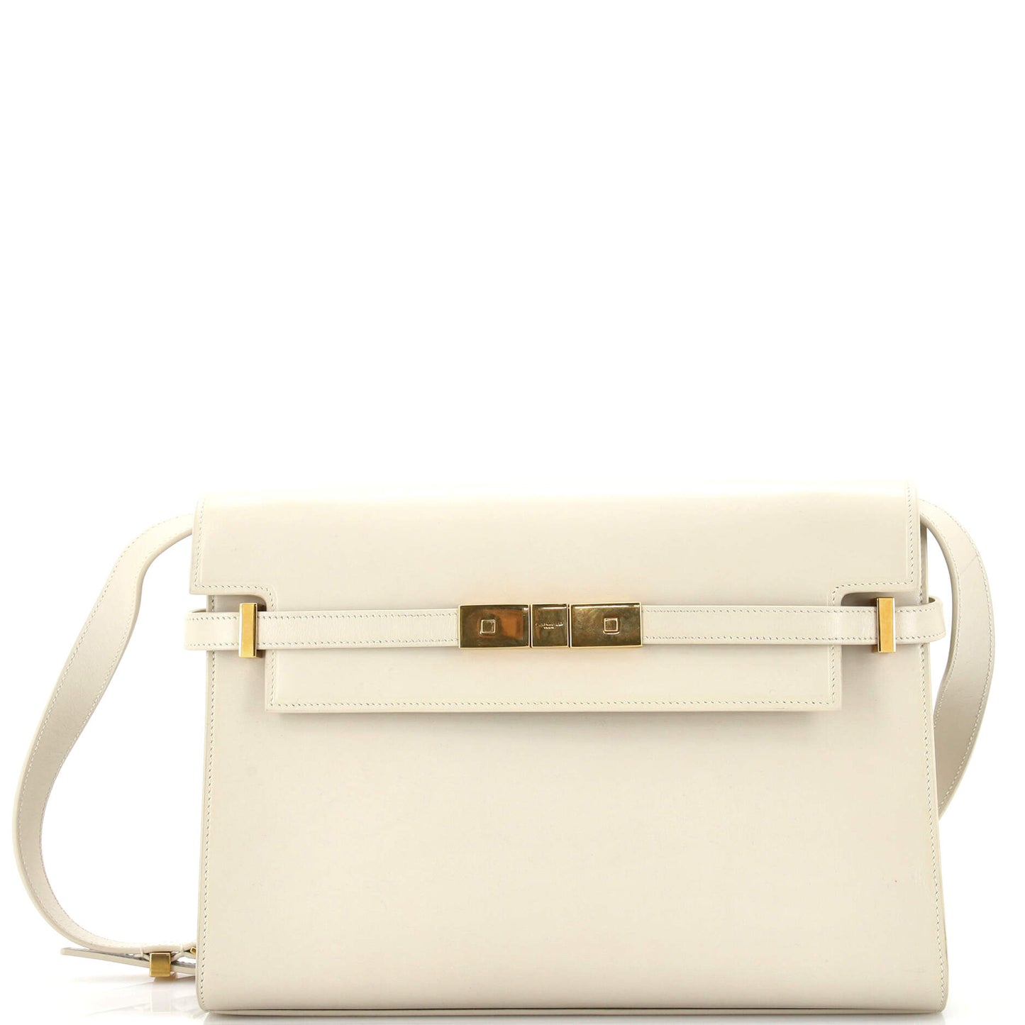 Luxury Saint Laurent Trending 2025 Manhattan Shoulder Bag Leather Medium