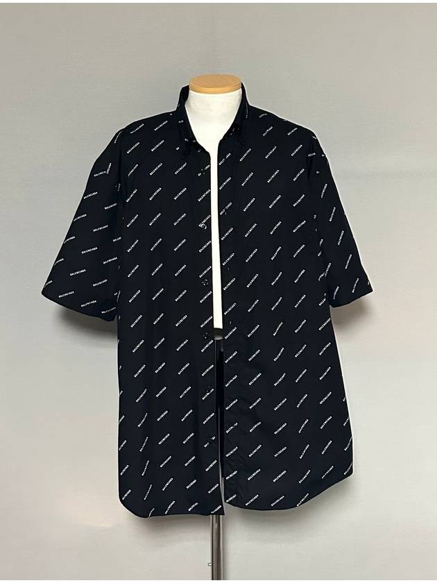 Luxury Balenciaga Trending 2025 Multi logo short sleeve shirt 105