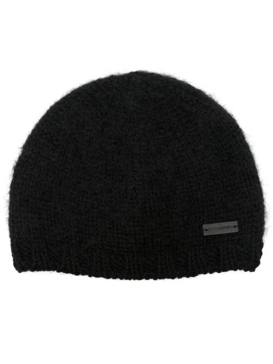 Luxury Saint Laurent Trending 2025 Bonnet Knit Beanie Black