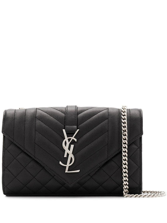 Luxury Saint Laurent Trending 2025 Women's Envelope Small Bag in Nero | 600195BOW92