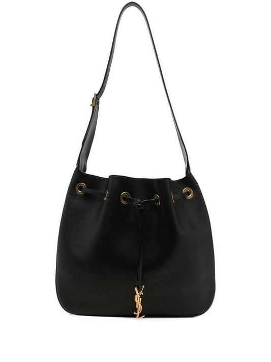 Luxury Saint Laurent Trending 2025 Paris 7 Medium Soft Leather Shoulder Bag Black