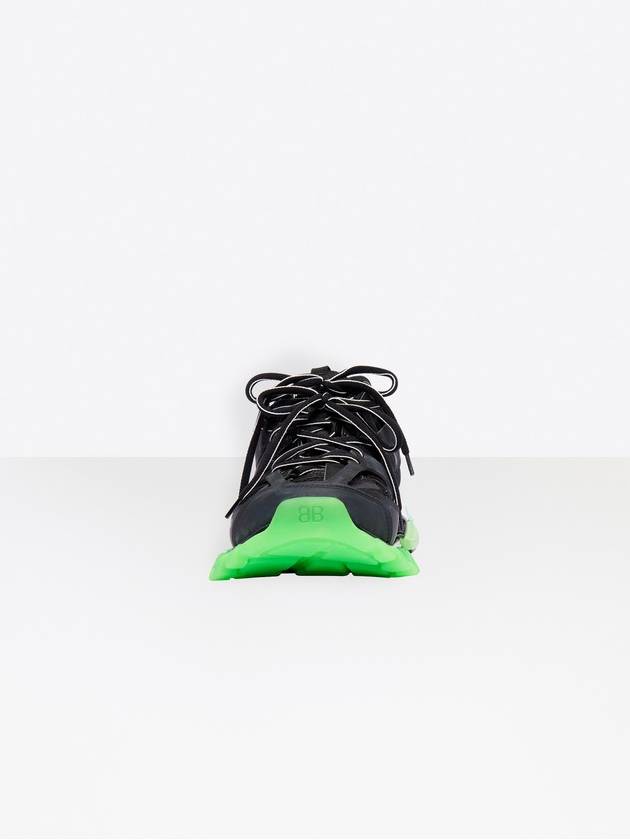 Luxury Balenciaga Trending 2025 Track Low Top Sneakers Glow Black