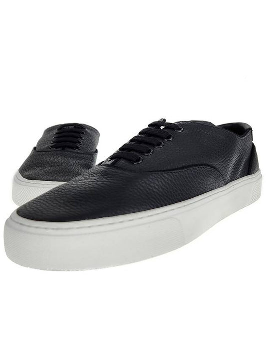Luxury Saint Laurent Trending 2025 Venice Leather Low Top Sneakers Black