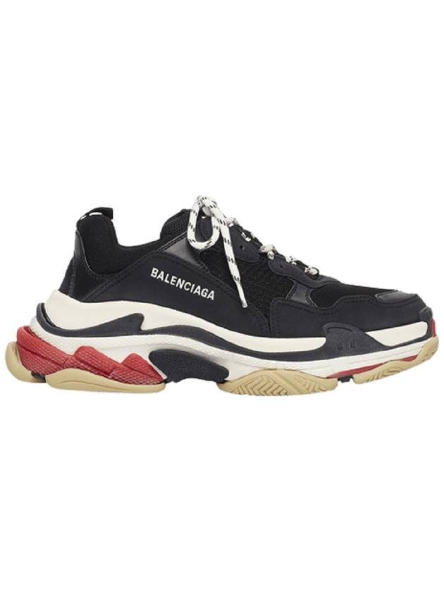 Luxury Balenciaga Trending 2025 Triple S Low Top Sneakers Black