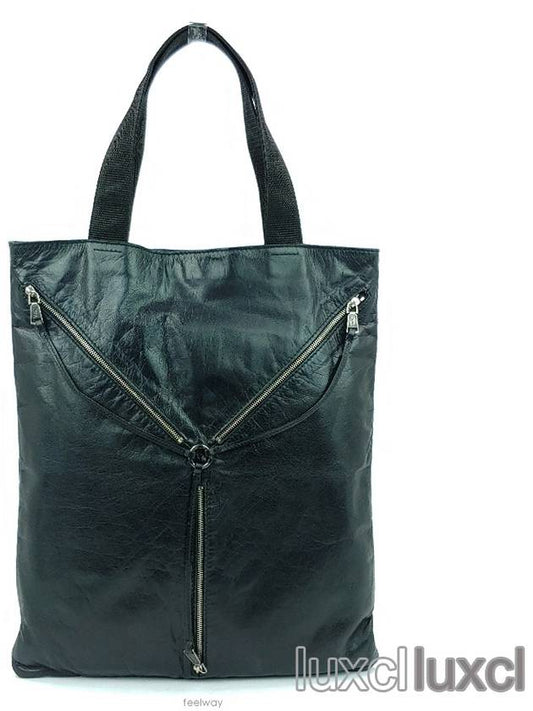 Luxury Saint Laurent Trending 2025 YSL mouth Y zipper 233543 tote bag