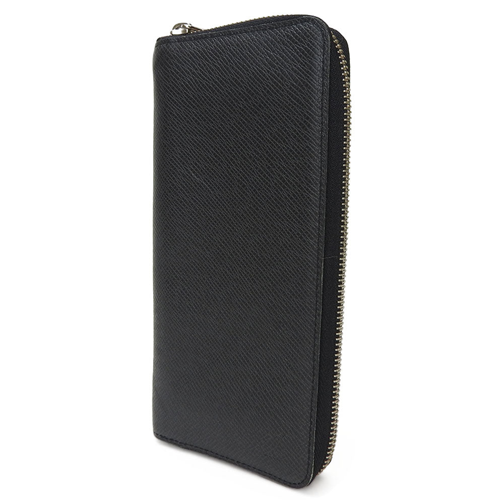 LOUIS VUITTON Long Wallet Purse M32822 Taiga black Zippy Wallet Vertical