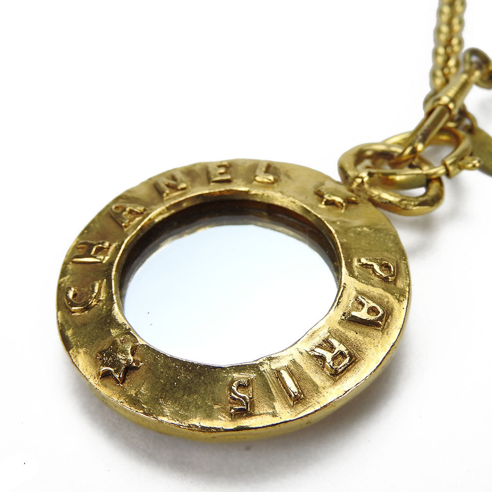 CHANEL Necklace metal gold COCO Mark Women
