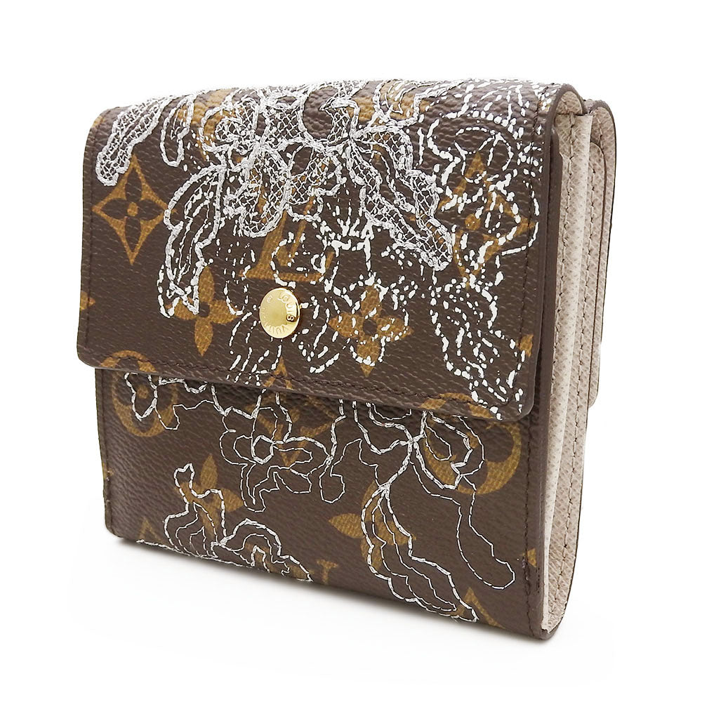 LOUIS VUITTON Tri-fold wallet M95396 Monogram d'Anthel Argent Porto Monnaie BiCartes Credit Women