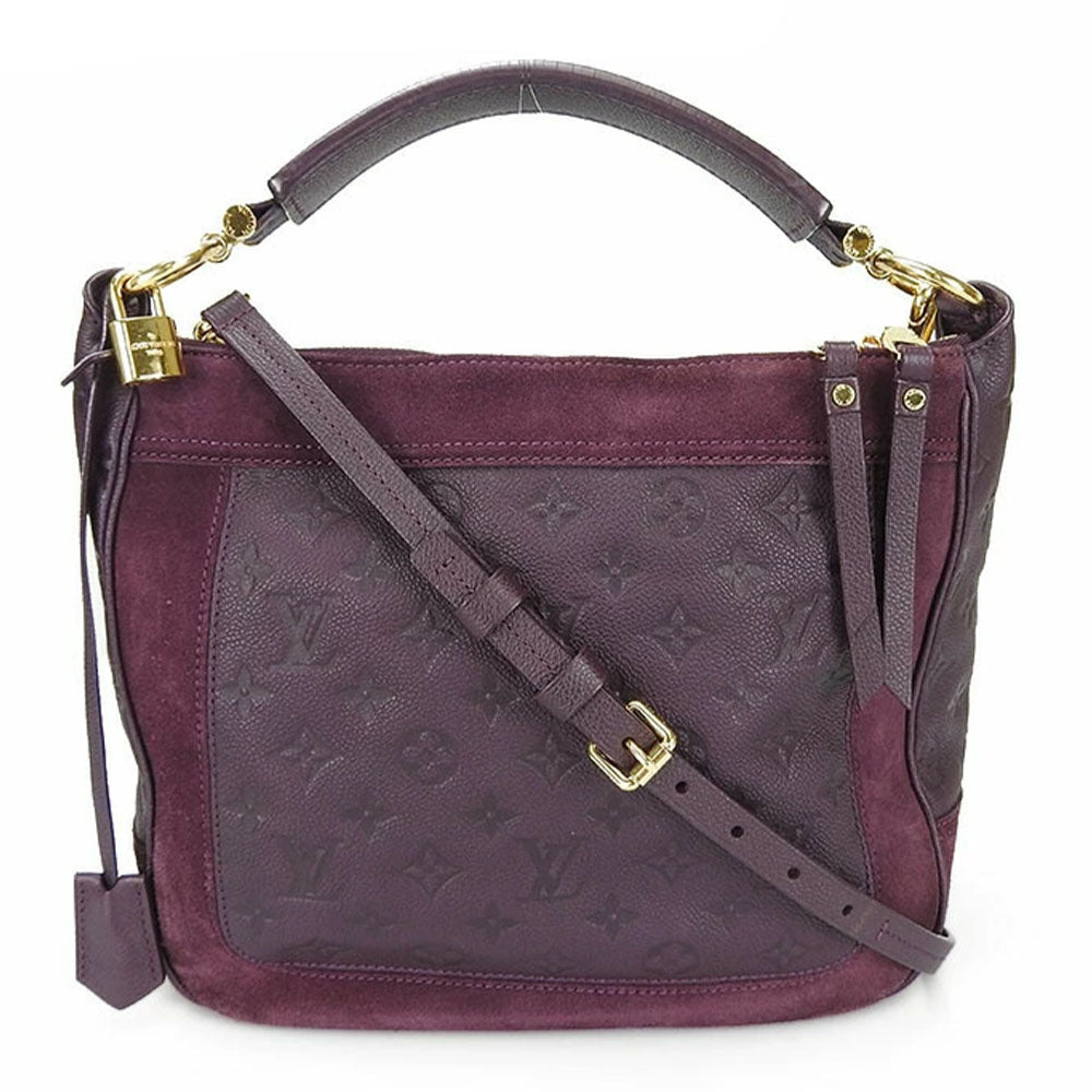LOUIS VUITTON Shoulder Bag M40583 Monogram Ann Platt Bordeaux Oda Shoes PM