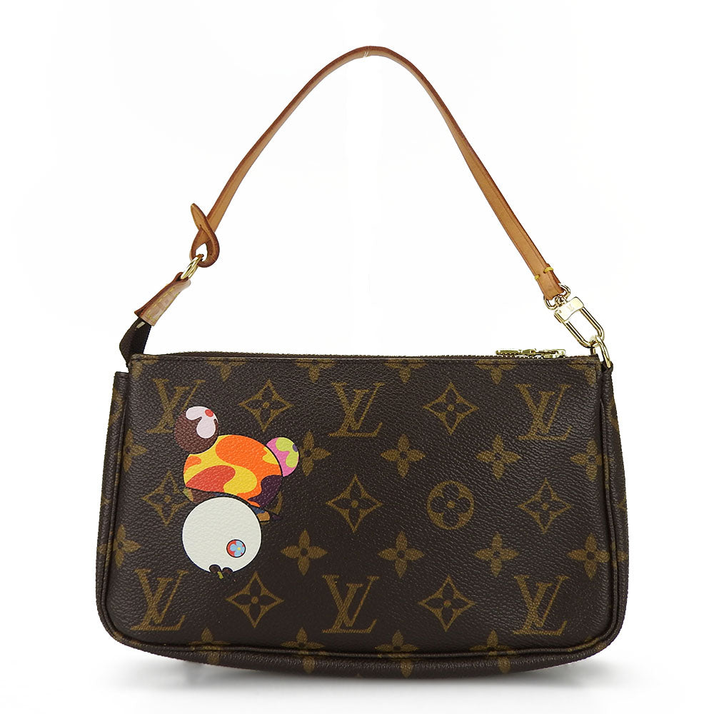 LOUIS VUITTON Accessory pouch M51981 Monogram Brown Pochettes and Accessories Women