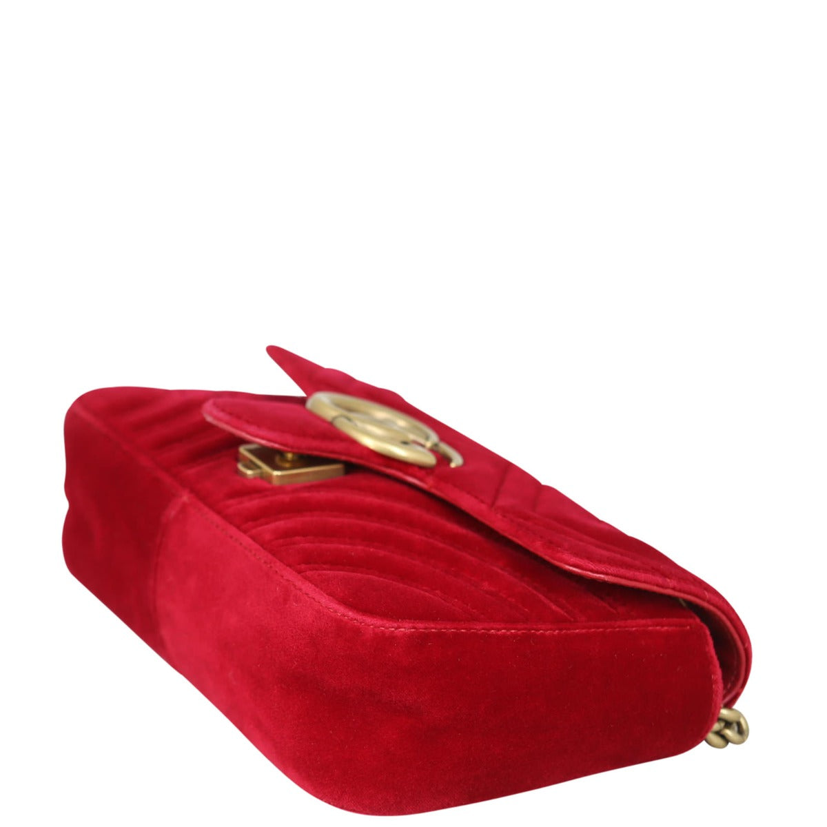 Gucci GG Marmont Velvet Mini Shoulder Bag