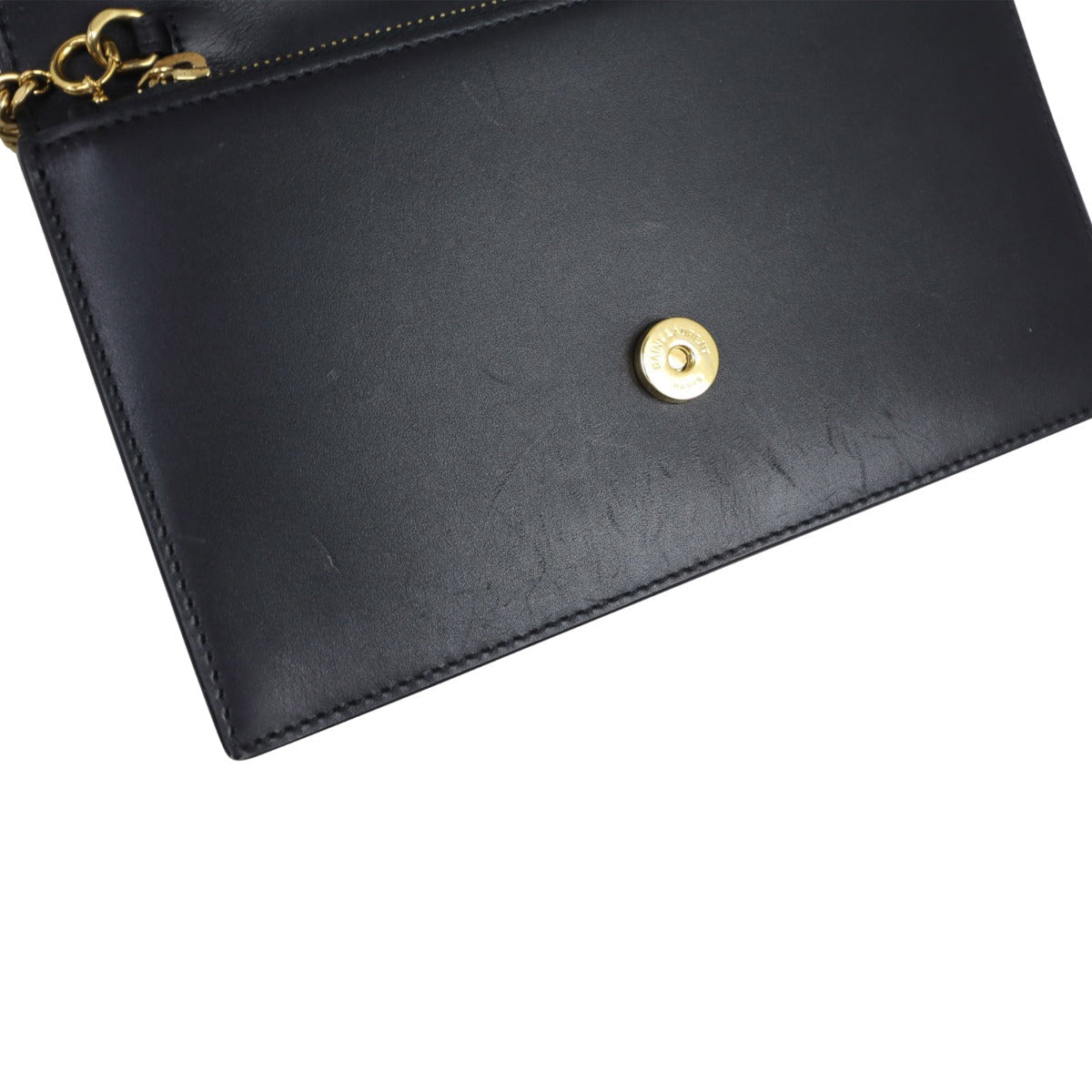 Saint Laurent Kate Tassel Chain Wallet