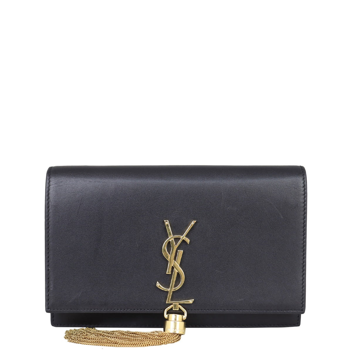 Saint Laurent Kate Tassel Chain Wallet