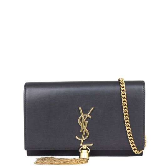 Saint Laurent Kate Tassel Chain Wallet