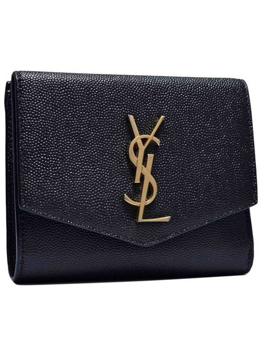 Luxury Saint Laurent Trending 2025 Women s Uptown Half Wallet 582296