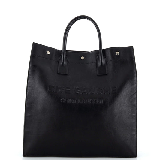 Luxury Saint Laurent Trending 2025 Rive Gauche Shopper Tote Leather Tall