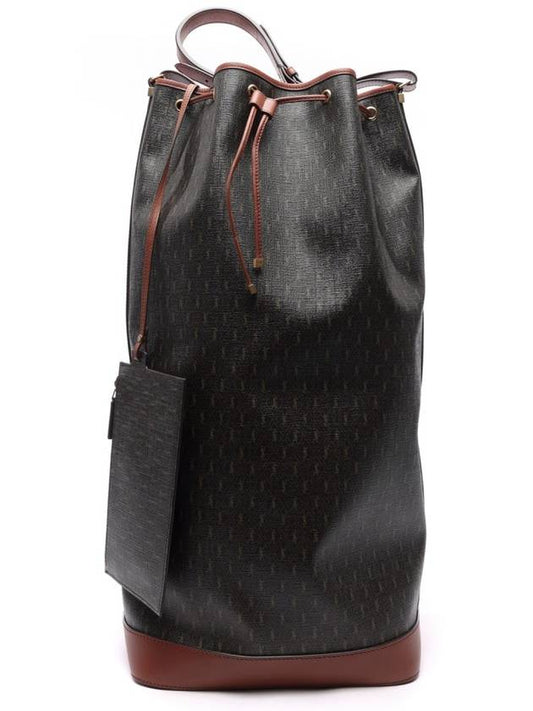 Luxury Saint Laurent Trending 2025 Monogram Drawstring Bucket Bag Brown